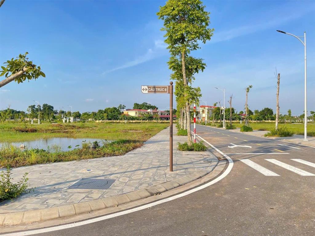 Bán lô đất 108m2 giá 1.68 tỷ rẻ nhất dự án tại cầu trúc sông công , tp. thái nguyên