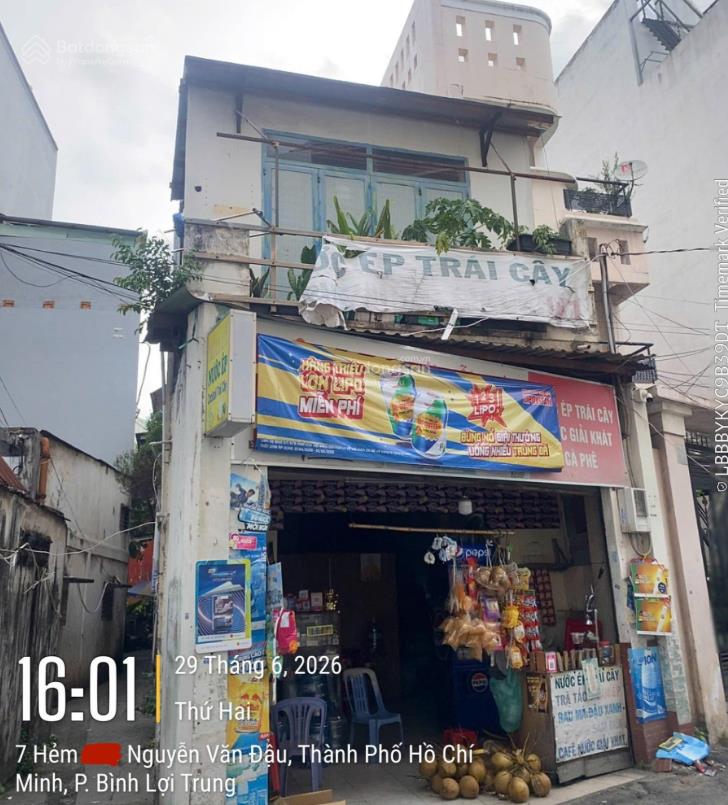 Góc 2mt ngay nguyễn văn đậu p11. dt 4,7m x 22m cn 100,2m2. giá 12,6 tỷ