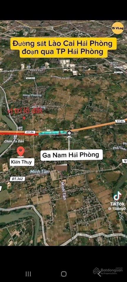 Loanh quanh 1tỷ5 sở hữu 95m2 đất đại đồng kiến thuỵ ôtô đỗ cửa, gần ga tàu, vinhomes.  0989 335 ***