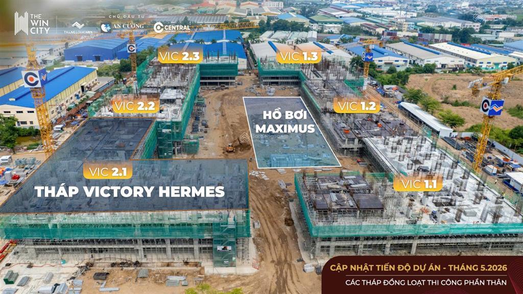 Trả góp 89 triệu/tháng sở hữu căn 2pn2wc giá 1,96 tỷ full nội thất, trung tâm khu công nghiệp