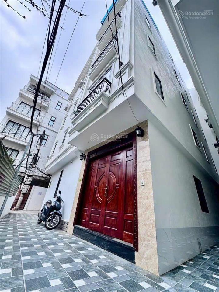 Bán nhà liên mạc mới tinh 5 tầng, lô góc gần cầu thượng cát. chủ bán gấp trước tết 5,3 tỷ