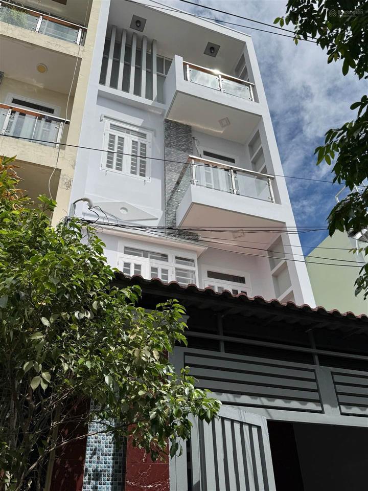 Bán nhà 4,5x24m  4 tầng  hẻm ô tô thông đường tỉnh lộ 10  giá 6tỷ970 (tl)