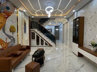 Bán nhà mới tinh đường hồng bàng  quận 6  4,2x13  3 tầng  giá nhỉnh 6 tỷ  hẻm 5m.