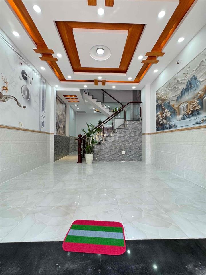 4 TẦNG NGAY CHỢ BÌNH THÀNH, 60M2 (4.5M X 14M), 4 PN SÂN THƯỢNG, 5TY XÍ
