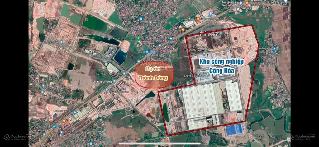 Chính chủ bán lô lk05 kđt mới phía đông tp chí linh, hải dương  cạnh cc, chợ, trường mn, ql18