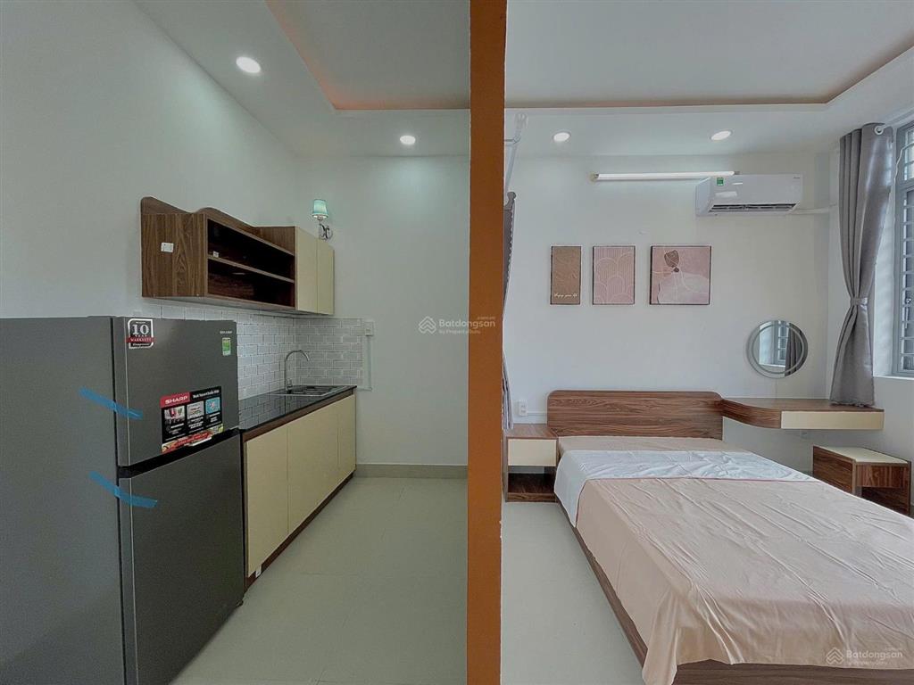 Khai trương căn hộ dịch vụ 1 phòng ngủ ban công full nt, thang máy  đối diện aeon mall tân phú