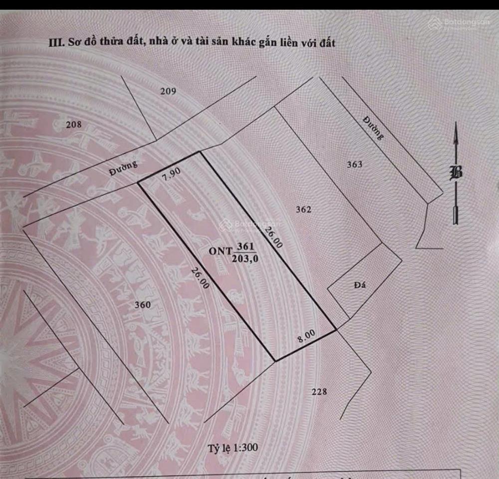 Bán đất full thổ cư tri thủy gần biển ninh chữ, có nhà cấp 4, 203m2, giá tốt
