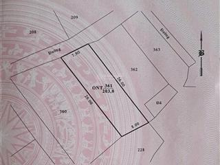 Bán đất full thổ cư tri thủy gần biển ninh chữ, có nhà cấp 4, 203m2, giá tốt
