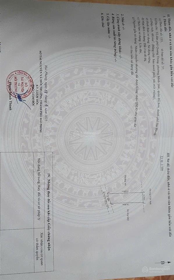 Đầu tư tại đồ sơn đừng bỏ qua lô đất tiềm năng 60.6m2. sát cao tốc hải phòng ninh bình. giá 1.1 tỷ