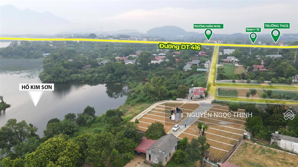 Siêu phẩm view hồ  sát bên đại đô thị hòa lạc