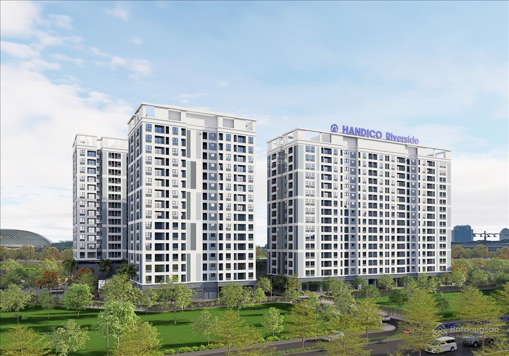 Căn 2 ngủ dự án x2 trần phú hoàng mai (tên thương mại là handico riverside) view sông hồng