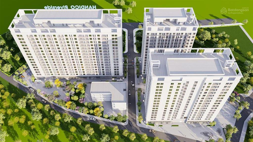Căn 2 ngủ dự án x2 trần phú hoàng mai (tên thương mại là handico riverside) view sông hồng