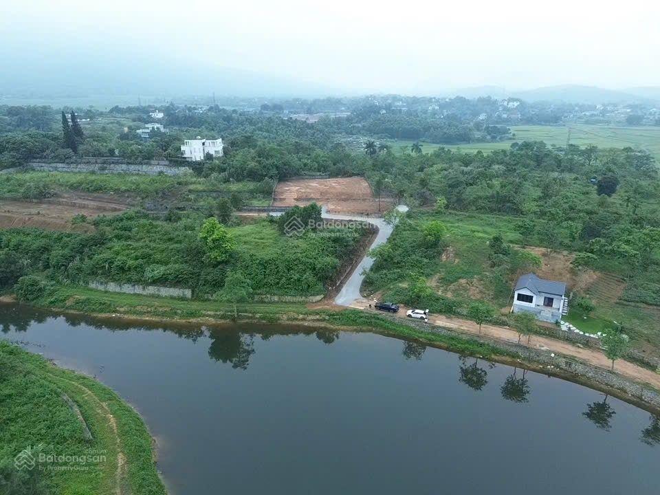 Bán lô góc view hồ giá rẻ tại đồng chanh nhuận trạch lương sơn hòa bình giá 6tr/m
