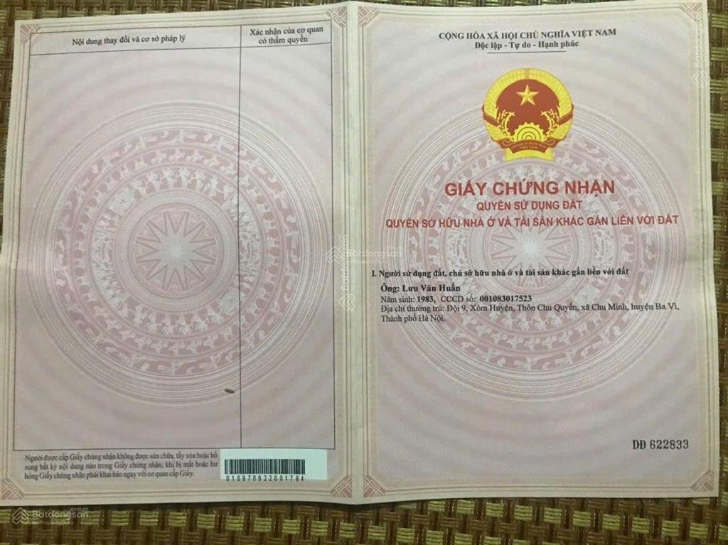 Bán 87m2 tại yên bài, ba vì, hà nội, gần ga metro5 gần trường đh quốc gia ở hòa lạc giá bán 3,3tỷ