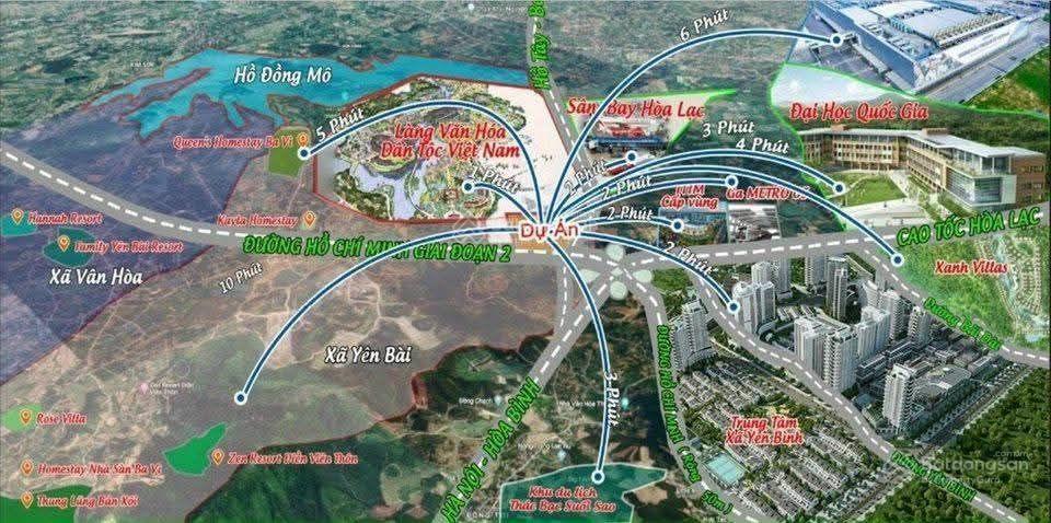 Bán 87m2 tại yên bài, ba vì, hà nội, gần ga metro5 gần trường đh quốc gia ở hòa lạc giá bán 3,3tỷ