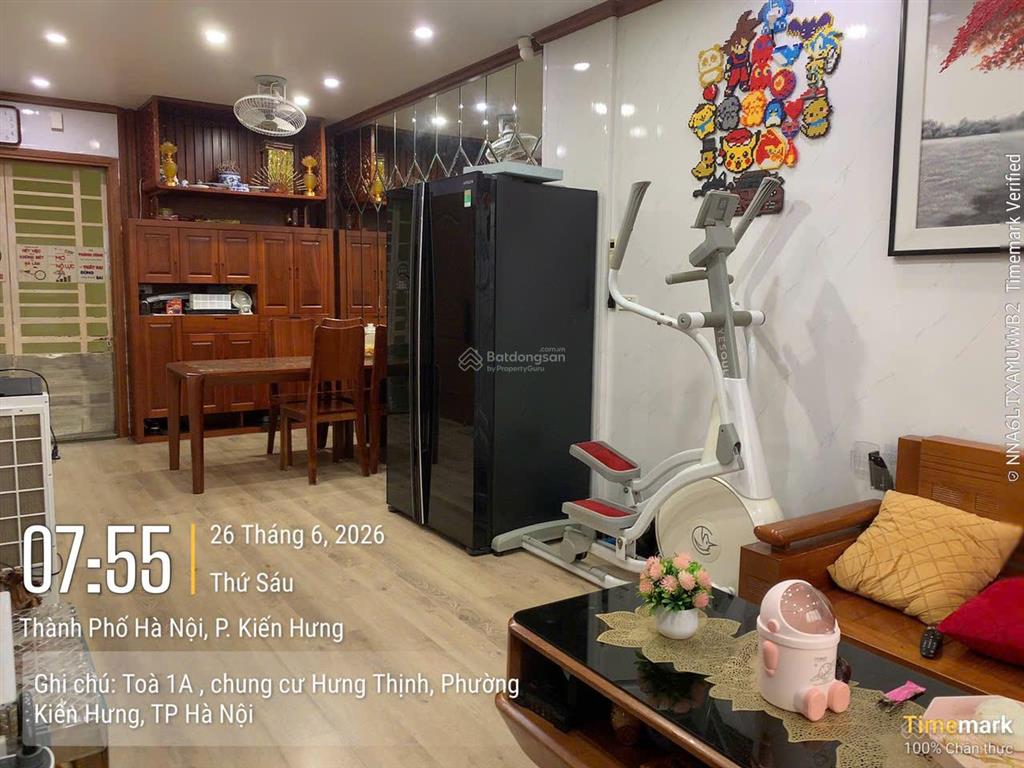 Rẻ nhất hà đông! chung cư hưng thịnh 57m2, 2 phòng ngủ chỉ 2.8 tỷ