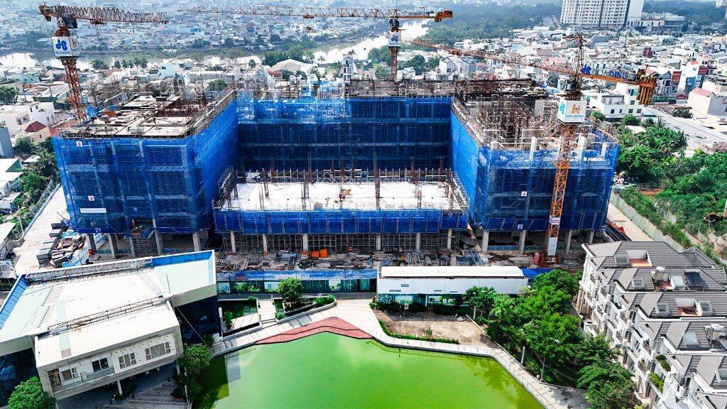 Căn hộ the peak garden 2pn  2wc  65m2 view sông sài gòn và landmark 81 giá 4,2 tỷ