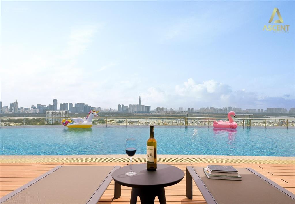 Căn hộ góc 1pn 50m2 view hồ ngay tại ascent lakeside quận 7 giá chỉ 3,1 tỷ
