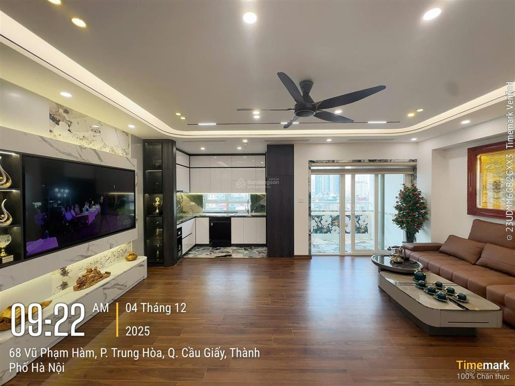 Bán căn hộ chung cư trung yên 1 vũ phạm hàm yên hòa 134m 4 ngủ 2wc giá 11.5 tỷ