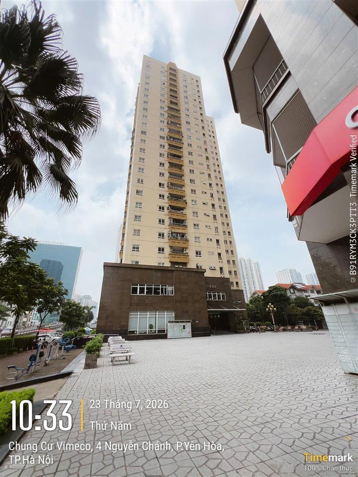 Bán căn hộ chung cư vimeco nguyễn chánh 94m2 giá 8 tỷ