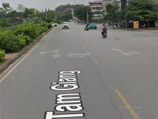 Chính chủ gửi bán lô làn 2 đường tam giang phường nam sơn tỉnh bắc ninh vi trí ngay cạnh khu cn