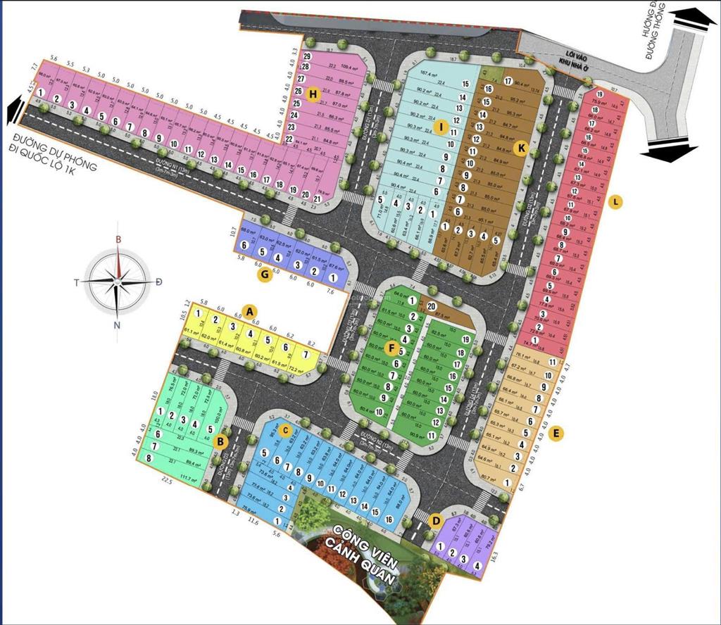 Gh bcons uni nhà phố đẹp trục n1n2d122a, không đâm đường, nhà sẵn, sổ hồng trao tay