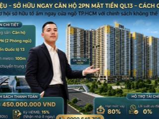 Căn hộ 2pn bcons newsky 2,5 tỷ. thanh toán 5% ký hợp đồng. tặng 2 chỉ vàng  tt20% đến khi nhận nhà