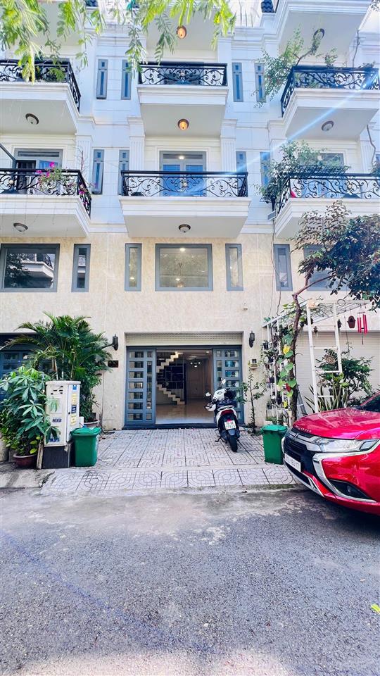 Giảm mạnh 1ty chỉ còn 4 tỷ 700 triệu  nhà 5 tầng ngang 4.5m đường tô ngọc vân khu dân cư bảo minh