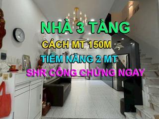Bán nhà 3 tầng, mã lò, quận bình tân, khu dân cư ổn định, tương lai lên 2 mặt tiền, giá 4 tỷ 3