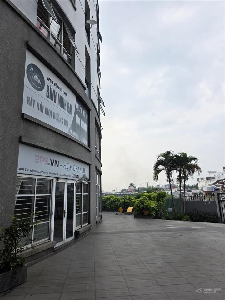Shophouse 2 tầng  the splendor 27 nguyễn văn dung  lô góc 3 mặt tiền đường ven sông  210m2