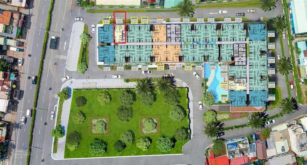 Về quê nhượng lại căn symlife 1 ngủ 52m2 bán 2,230 tỷ, đang ký hđmb tầng cao đẹp thoáng