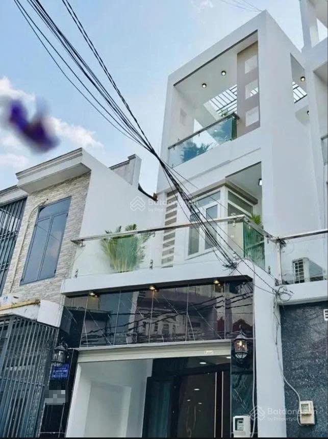 Nhà 4 tầng mặt tiền kinh doanh  66m2  giá 6.95 tỷ  gò vấp