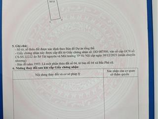 Bán đất tại yên tàng, bắc phú, sóc sơn, hà nội