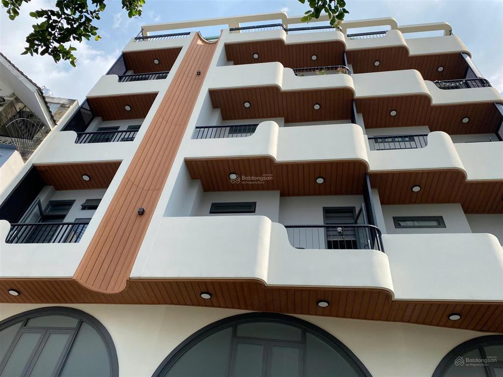 Tòa chdv 48pn, hxh 496/ dương quảng hàm, p6, gv, 13x22m, 6 tầng, hđt 220tr/th, ngộp bank 30 tỷ