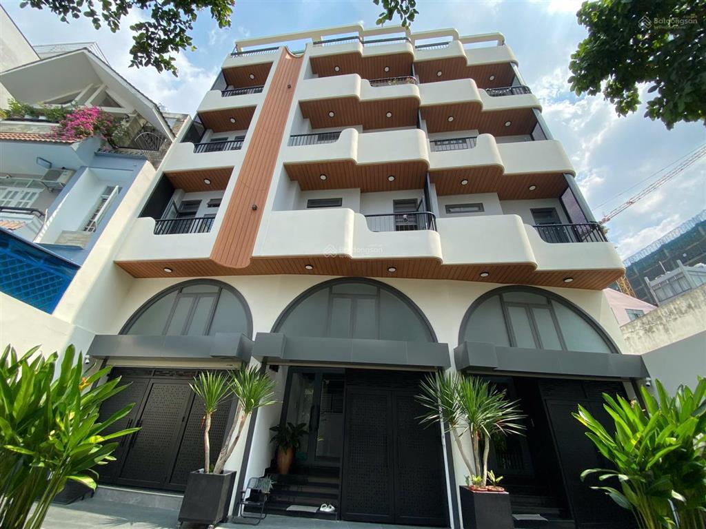 Tòa chdv 48pn, hxh 496/ dương quảng hàm, p6, gv, 13x22m, 6 tầng, hđt 220tr/th, ngộp bank 30 tỷ