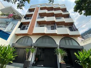 Tòa chdv 48pn, hxh 8m bùi đình túy, p12, 13x22m, hầm+6 tầng, hđt 250tr/th giá ngộp bank 39 tỷ