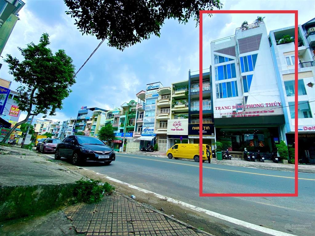Tòa nhà mặt tiền 222224 chu văn an, p26, bình thạnh, dt 8x20m, hầm + 5 tầng, giá bán 49 tỷ (tl)