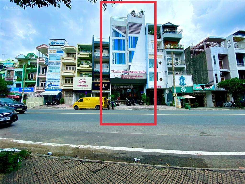 Tòa nhà mặt tiền 222224 chu văn an, p26, bình thạnh, dt 8x20m, hầm + 5 tầng, giá bán 49 tỷ (tl)