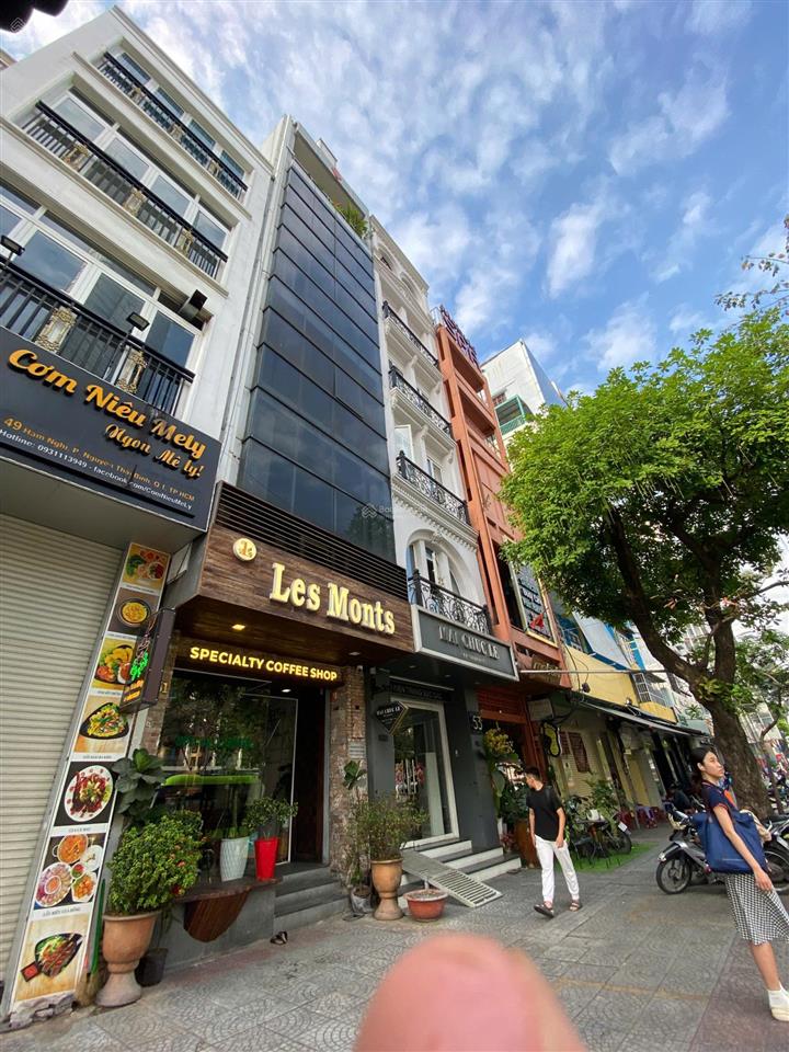 Bán nhà mt hàm nghi, ngay hồ tùng mậu, quận 1, (dt 8.5x16m), 7 tầng, hđt 420tr/tháng, giá 78 tỷ