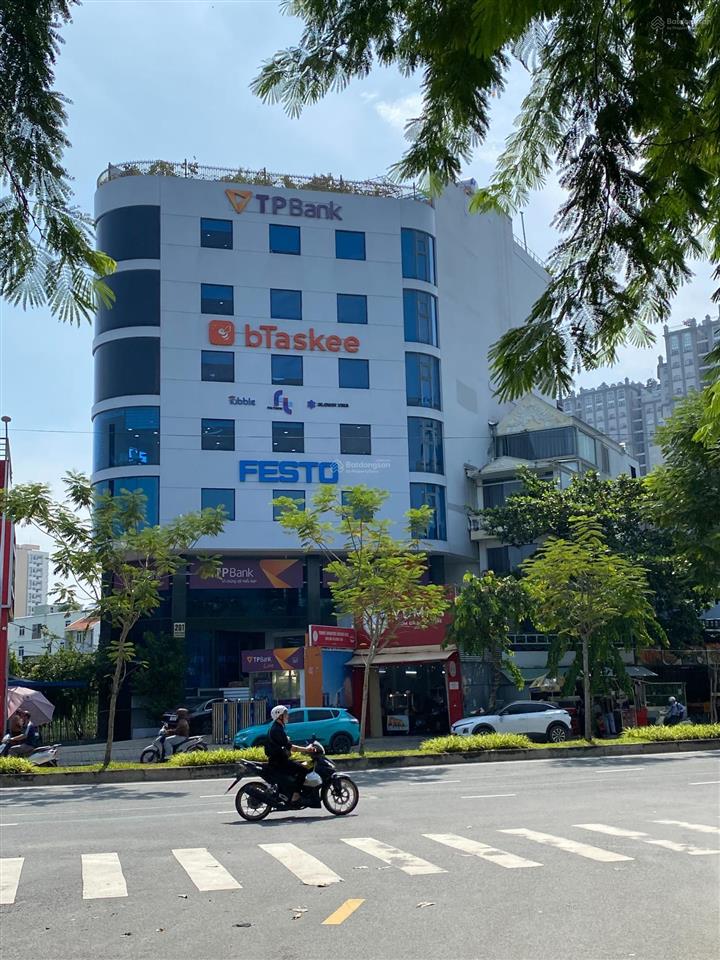 Tòa nhà mặt tiền 5759 nguyễn văn kỉnh, tml, dt 16x20m, hầm + 7 tầng, giá cho thuê 420tr/tháng