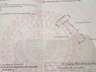 Lô đất sông he cách cầu rào 3 có 20m . ngay cổng vinhome dương kinh