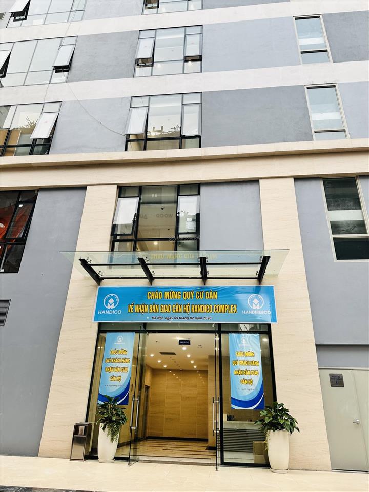 Ch trục 02 duy nhất 2n2vs 73m2 tầng đẹp ban công đông nam tại toà handico complex 33 lê văn lương