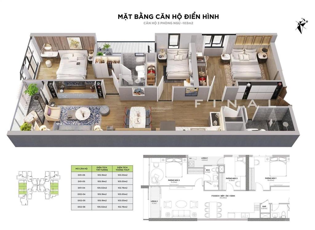 Full quỹ căn 2pn3pn4pn bán & cho thuê tại brg the diamond residence 25 lê văn lương t9/2026