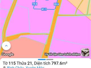 Cần bán lô đất mặt tiền đường chính vào bankok resort