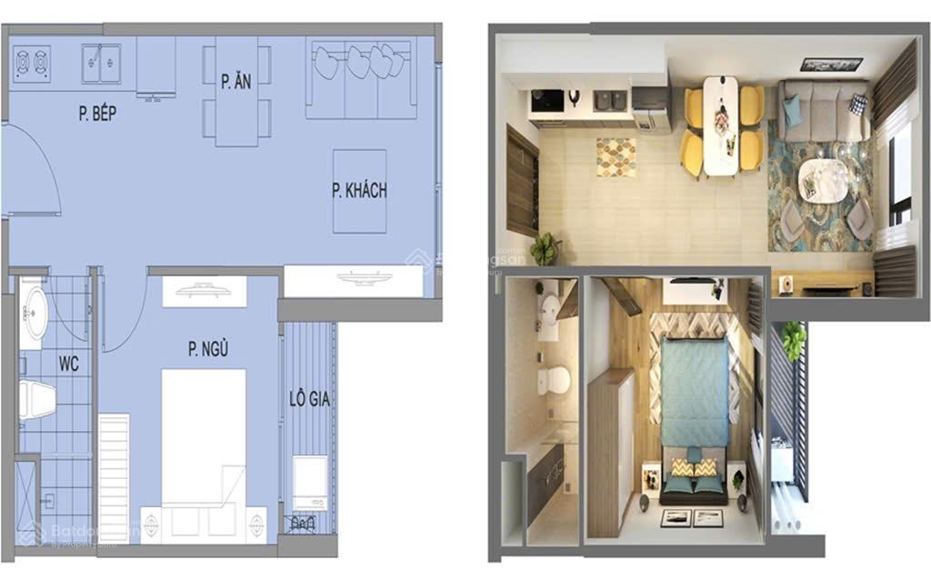 Bán căn 1pn 38m2 vin smart city, full nội thất đẹp, ban công đông nam, view thành phố ngắm pháo hoa