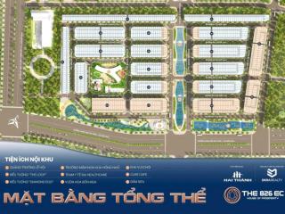 Nền b614 80m2 5x16 hướng đông nam, trục đường n10 đối diện dãy shophouse, giá 2,85tỷ thương lượng