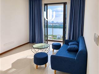 Cho thuê căn hộ 2pn liền kề đảo kim cương giá 20 tr/th full nội thất tầng cao view trực diện sông