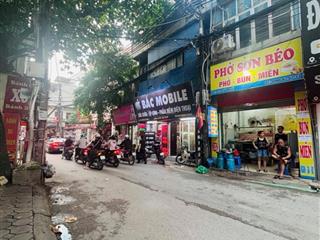 Nhà mặt phố  vỉa hè, kinh doanh sầm uất  rõ ràng không dính quy hoạch.