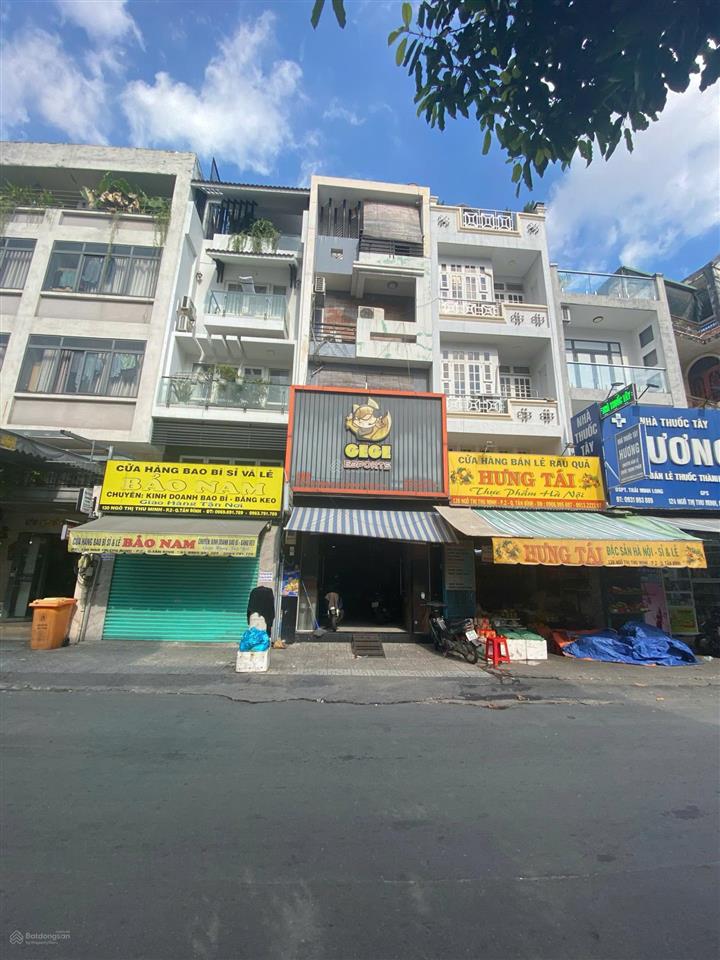 Chính chủ bán gấp nhà mặt tiền ngô thị thu minh , phường 2 tân bình,82m2 4 lầu, chỉ 21,9 tỷ