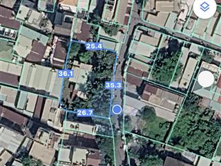 Khuôn đất mặt tiền phường linh xuân, thủ đức,dt 35x26m = 978m2 đất chỉ 62 tỷ